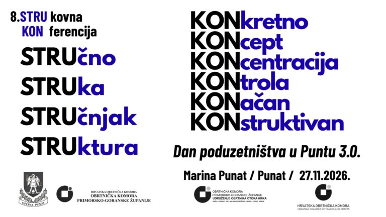 8. Konferencija STRUKON “Dan poduzetništva u Puntu 3.0.” / 27.11.2026./ Marina Punat